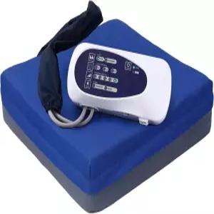 휠체어 및 사무용 의자용 교대 압력 쿠션 에어 펌프가 장착된 17x17x5 인치 자동 팽창 시트 침대 예방을