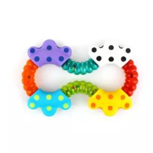 비틀면 소리나는 아기딸랑이 손놀이완구 촉감 신물용 감각발달