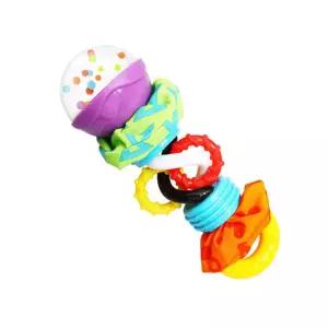 트위스트 손놀이 아기딸랑이 영유아완구 신생아 감각발달 성장