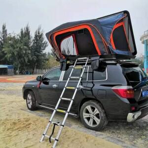 2-3인용 알루미늄 하드 쉘 캠핑 방수 어드벤처 루프 텐트