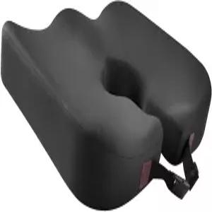 휠체어 도넛 시트 쿠션 엉덩이용 침대 좌골반을 위한 인체공학적으로 윤곽이 잡힌 의자 T자형 컷아웃 욕창