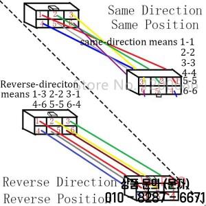 50CM 24AWG HY2.0 피치 2P/3P/4P/5P/6P/7P/8 핀 하네스 케이블 더블 헤드 맞춤형 제작