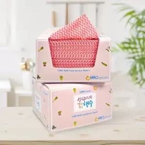 빨아쓰는 행주 부직포 행주 접지형 50매 MIR-1006383