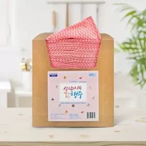 빨아쓰는 부직포 행주 접지 100매 MIR-1006385