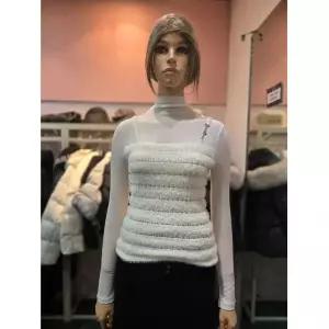 [에고이스트] 날개사 배색 장식 티셔츠 ER4JT-002 675475