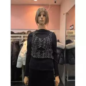 [에고이스트] 케이블 니트 베스트 셋업 티셔츠 EQ4CL-160 675474