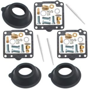 Yamaha XS750S 1978-1979 오토바이 기화기 수리 키트 플런저 다이어프램
