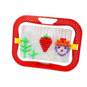 디자인 믹스 보드 유치원 창의미술교구 아동퍼즐 액자꾸미기 게임