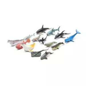 유아교육 모형 해양동물 어류14pcs 중형 선물용 촬영소품 전람
