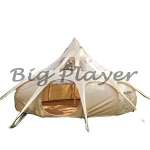 야외 캠핑 로터스 호텔 텐트 대형 다인용 별빛 캠프사이트 몽골 유르트 방수 자외선 차단 두꺼운 소재