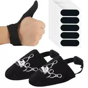 톤 볼링 기본 보호 키트(120개의 PCS 엄지 테이프 오른손 보호대 및 볼링화 슬라이더 쌍 연습 리그