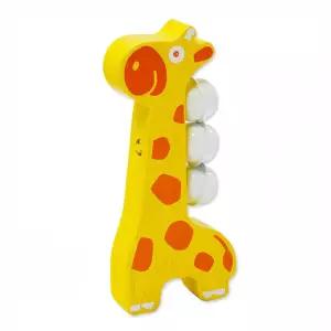 돌아기 선물 원목교구 리듬악기 기린 벨 베이비노리개 성장 놀이