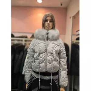 [에고이스트] 스트링 셔링 포인트 후디 숏 점퍼 EQ4NZ-160 675376