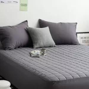 갤러리아 리빙홈 샤이니 40수 순면 누빔 매트리스커버 Q 침대커버