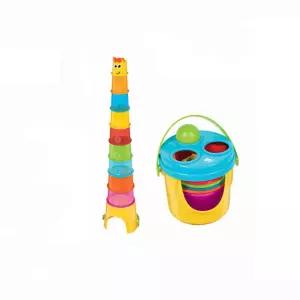 IQ 컵쌓기 성공 블럭 돌아기 육아필수템 인기장난감 도전60초