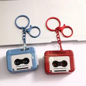 레트로 미니 녹음기 레코더 선물 카세트 재생 클래식