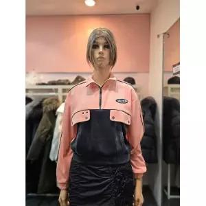 [에고이스트] 와펜 포인트 컬러 블럭 아노락 코듀로이 티셔츠 EQ4CL-260 675341