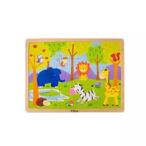 두돌아기 놀잇감 야생동물 그림퍼즐 24p 지능개발 집콕놀이 발달