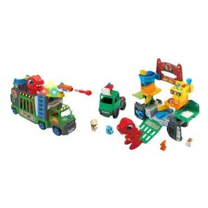 2in1 공룡 동물원 멜로디 감각놀이 유아교구 창의력 발달 취미