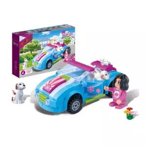 5세여아 블럭 드라이브 스포츠카 큐티카 손재주 7세 소근육