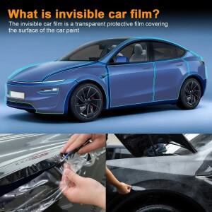 테슬라 모델 Y 주니퍼 2025 이후 TPU 스크래치 방지 페인트 보호 필름 클리어 브라 PPF 데칼 액세서리