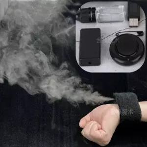 손목 밴드 연무기 포그머신 스트랩 연출 발생기 스모그 야외 리모컨