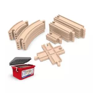 간편 조립식 확장용 원목기차트랙 20P 열차레일 인기있는 트렉