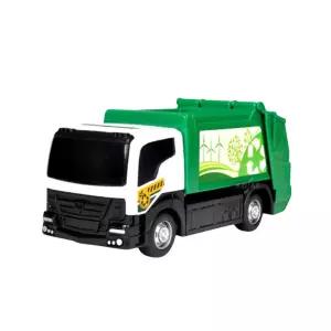도시 청소부 재활용 트럭 모형 자동차 애착장난감 놀이교구 5세