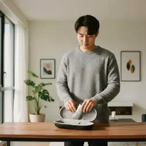 (색상 블랙)전기면도기 여행용 하드 파우치 휴대용 케이스