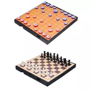 휴대용 경기용 선물 체스 장기 양면게임 어린이집 유치원 취미