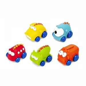 남아용 소프트 장난감 몬스터자동차 5p 미니카 유아선물 발육