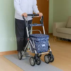 성인용보행기 복지용구 어르신 유모차 실버카 접이식워커 노인