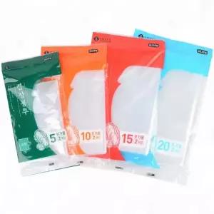 김장봉투 2매 대용량 배추보관 채소저장 비닐팩 밀봉지퍼 냉장고수납 김장비닐