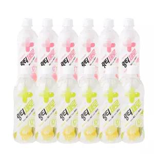 링티제로 500ml 2종 x12개 (복숭아x6 + 레몬x6)/비타민 음료