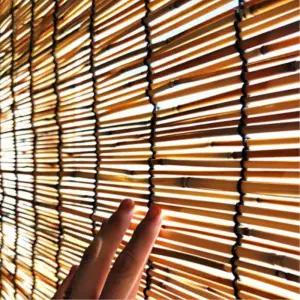 야외 테라스 가림막 사생활보호 갈대발 베란다 출입문 블라인드