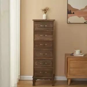 오동나무 원목 디자인 라탄 레트로 서랍장 엔틱 차림새