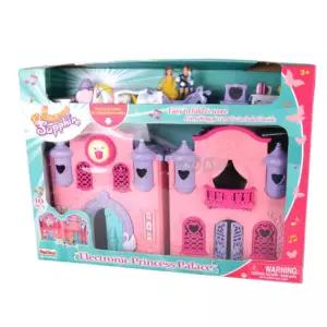 5세여아선물 왕자와 공주 궁전놀이세트 패밀리집 집 돌아기장난감