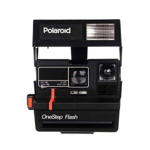 VINTAGE POLAROID 원 스텝 플래시 카메라
