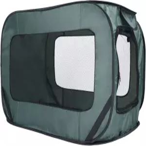 36인치 중형견용 접이식 개 사육장 휴대용 방수 상자 팝업 실내/외 애완동물 케이지 및 카시트 여행용