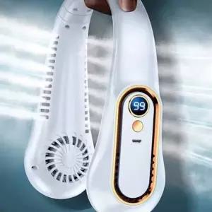 저소음 휴대용 넥선풍기 미니 선풍기 6D 목걸이 실용적인 강력 아이템