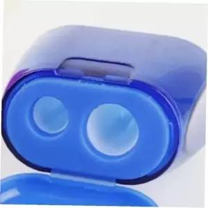 ( )휴대용 2구 연필깎이 투명연필깎이 미니연필깎이 학습용품