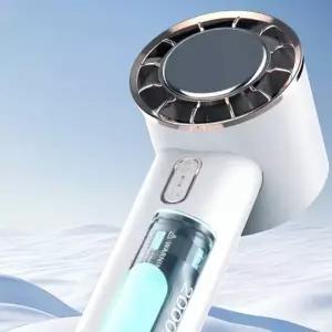 핸디 냉각 선풍기 가능 미니 조용한 인쇄각인 휴대용 데일리 필수템