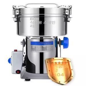 멸치 가루 분쇄기 제분기 곡류 믹서 양념 항목 대용량 채분기 가정용 고추 곡물