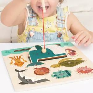 집중력발달 원목낚시놀이 물고기장난감 인내력 아기선물 추천