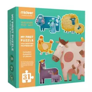 조각맞추기 농장 동물퍼즐 유아보드게임 블록 돌장난감 소근육