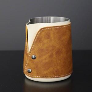 핸들리스 우유 거품기 450ml 304 스테인리스 크림화이트