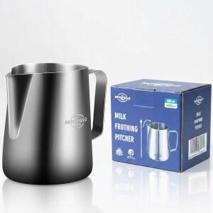 밀크 프로팅 피처 20온스 304 스테인리스 아트펜 눈금형