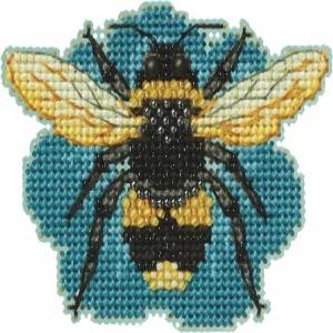 밀 힐 허니 비즈 카운트 크로스 스티치 장식 키트 2024 가을 수확 MH182426 멀티컬러 3 x 인치