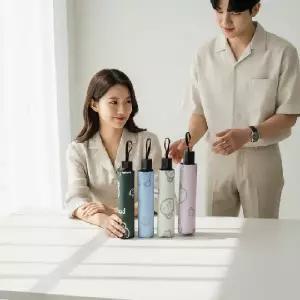 자외선 차단 양우산 겸용 3단 암막 양산 여행용 휴대용 초경량 햇빛 여름 외출