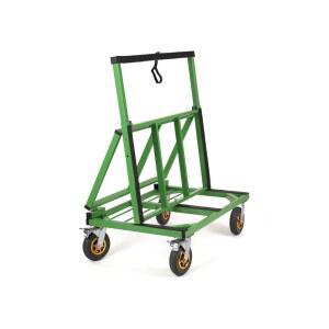 접이식 유리 이동 카트랙 이동용 거치대 고무 2개 나일론 공장용 타일 대차 거울 짐운반